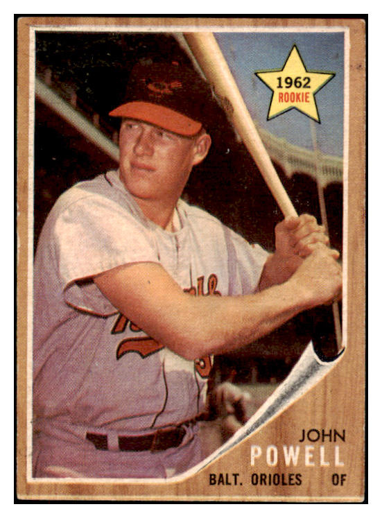 1962 Topps Baseball #099 Boog Powell Orioles EX-MT 509943