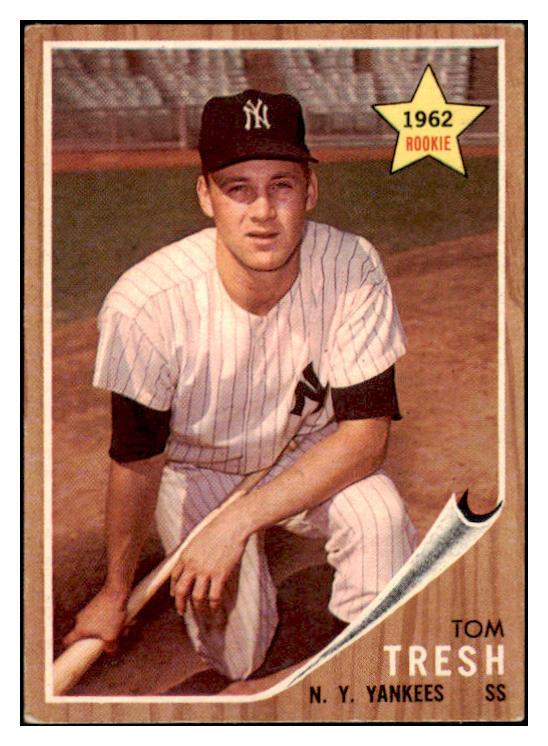 1962 Topps Baseball #031 Tom Tresh Yankees VG-EX 509949