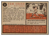 1962 Topps Baseball #031 Tom Tresh Yankees VG-EX 509949