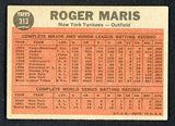 1962 Topps Baseball #313 Roger Maris IA Yankees VG-EX 509957