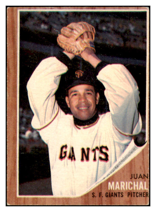 1962 Topps Baseball #505 Juan Marichal Giants VG-EX 509961