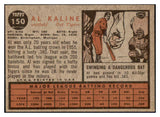 1962 Topps Baseball #150 Al Kaline Tigers EX-MT 509975