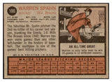 1962 Topps Baseball #100 Warren Spahn Braves EX-MT 509976