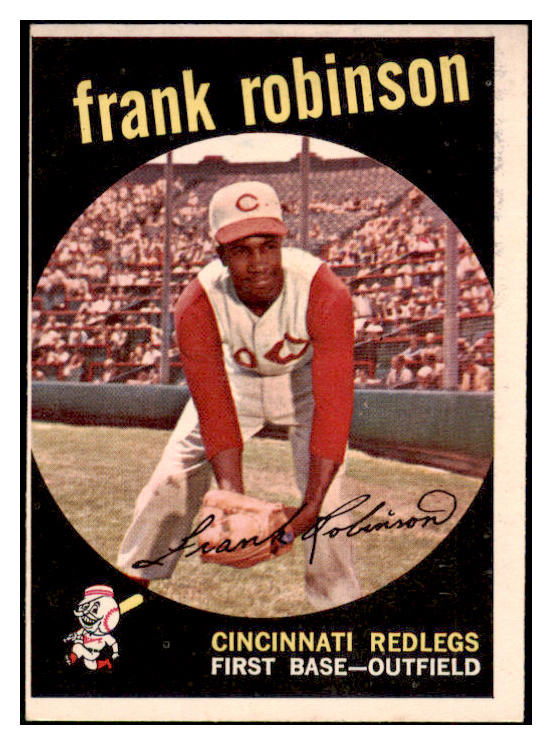 1959 Topps Baseball #435 Frank Robinson Reds VG-EX 509980