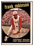 1959 Topps Baseball #435 Frank Robinson Reds VG-EX 509980