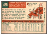 1959 Topps Baseball #435 Frank Robinson Reds VG-EX 509980