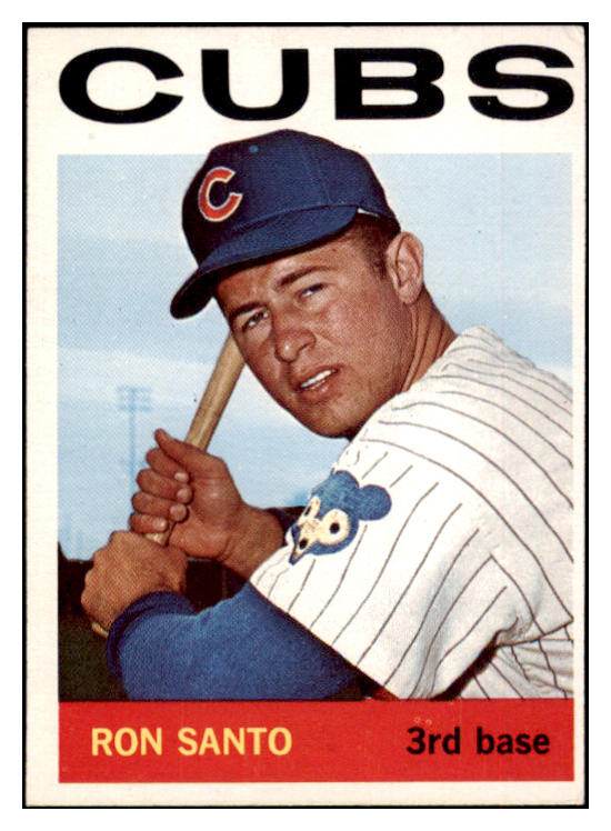 1964 Topps Baseball #375 Ron Santo Cubs VG-EX 509985