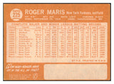 1964 Topps Baseball #225 Roger Maris Yankees EX 510005