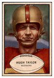 1953 Bowman Football #084 Hugh Taylor Washington GD-VG 510047