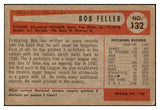 1954 Bowman Baseball #132 Bob Feller Indians EX 510064