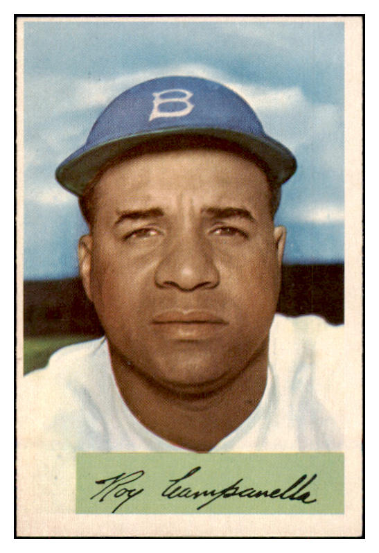 1954 Bowman Baseball #090 Roy Campanella Dodgers EX+/EX-MT 510067