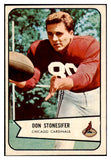 1954 Bowman Football #048 Don Stonesifer Cardinals EX-MT 510069