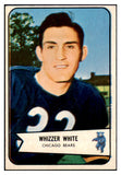 1954 Bowman Football #125 Whizzer White Bears EX-MT 510070