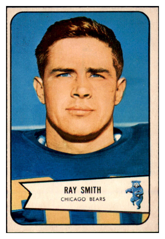 1954 Bowman Football #119 Ray Smith Bears EX-MT 510078