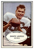 1953 Bowman Football #015 Dante Lavelli Browns EX-MT 510080
