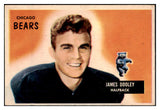 1955 Bowman Football #040 James Dooley Bears EX+/EX-MT 510082