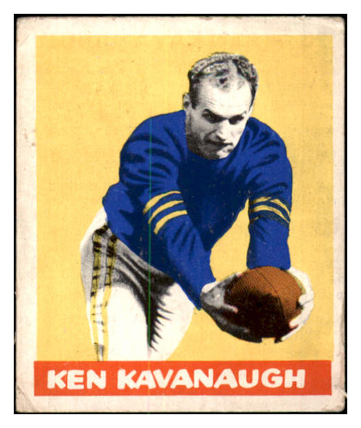 1948 Leaf Football #023 Ken Kavanaugh Bears PR-FR 510105