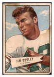 1952 Bowman Small Football #031 Jim Dooley Bears PR-FR 510110