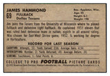 1952 Bowman Small Football #069 Jim Hammond Texans EX-MT 510137