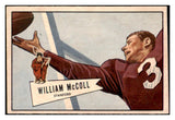 1952 Bowman Small Football #060 Bill McColl Bears VG-EX 510139