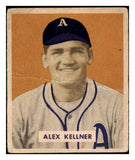 1949 Bowman Baseball #222 Alex Kellner A's GD-VG 510170
