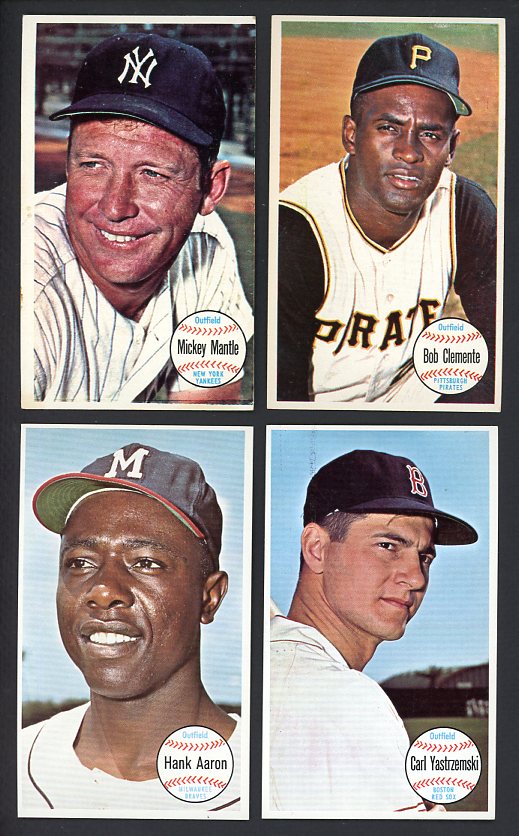 1964 Topps Giants Set Lot 47 Diff EX+/EX-MT Mantle Aaron 510207