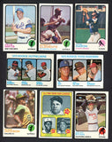 1973 Topps Baseball Complete Set Mid Grade Schmidt Mays Aaron 510214