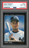 1993 Pinnacle #457 Derek Jeter Yankees PSA 8 NM/MT 510241