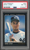 1993 Pinnacle #457 Derek Jeter Yankees PSA 8 NM/MT 510244