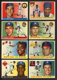 1955 Topps Set Lot 154 Diff VG-EX Kaline Banks Mathews 510317