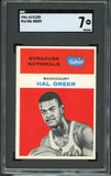 1961 Fleer Basketball #016 Hal Greer Nationals SGC 7 NM 510333