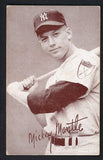 1947-66 Exhibits Mickey Mantle Yankees VG-EX No Outline 510369