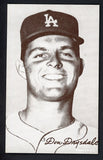 1947-66 Exhibits Don Drysdale Dodgers EX Portrait 510379