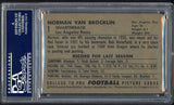 1952 Bowman Large Football #001 Norm Van Brocklin Rams PSA 5 EX 510474