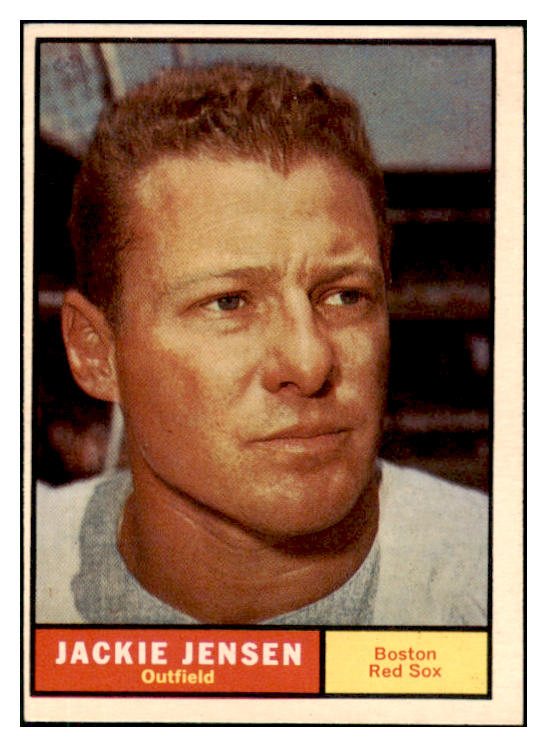 1961 Topps Baseball #540 Jackie Jensen Red Sox NR-MT 510482