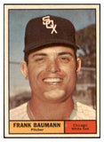 1961 Topps Baseball #550 Frank Baumann White Sox NR-MT 510493