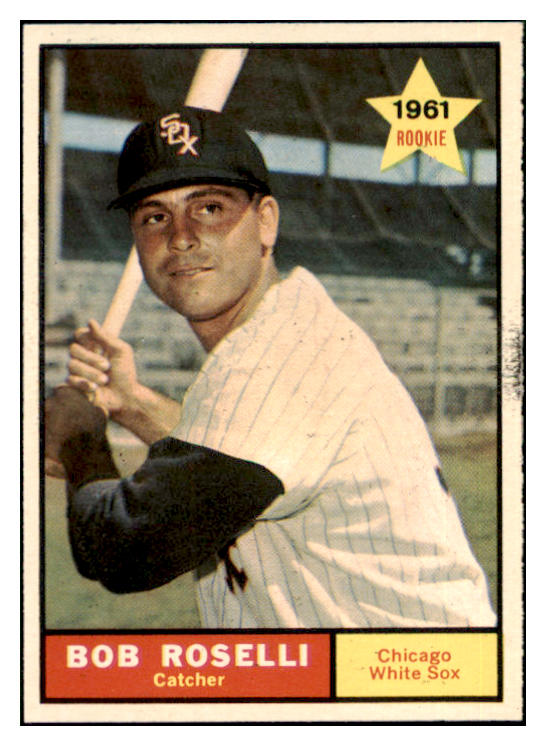 1961 Topps Baseball #529 Bob Roselli White Sox NR-MT 510496