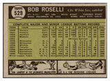 1961 Topps Baseball #529 Bob Roselli White Sox NR-MT 510496