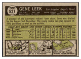 1961 Topps Baseball #527 Gene Leeke Angels VG-EX 510529