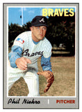 1970 Topps Baseball #160 Phil Niekro Braves NR-MT 510560