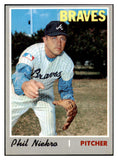 1970 Topps Baseball #160 Phil Niekro Braves EX-MT 510567