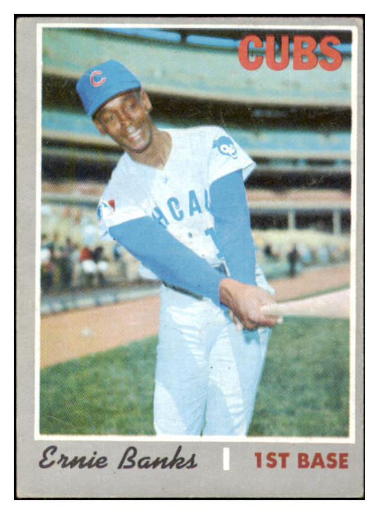 1970 Topps Baseball #630 Ernie Banks Cubs VG-EX 510583