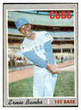 1970 Topps Baseball #630 Ernie Banks Cubs VG-EX 510589