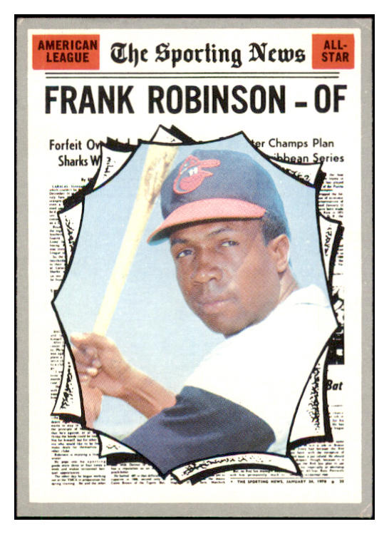 1970 Topps Baseball #463 Frank Robinson A.S. Orioles VG-EX 510592