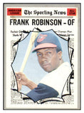 1970 Topps Baseball #463 Frank Robinson A.S. Orioles VG 510611