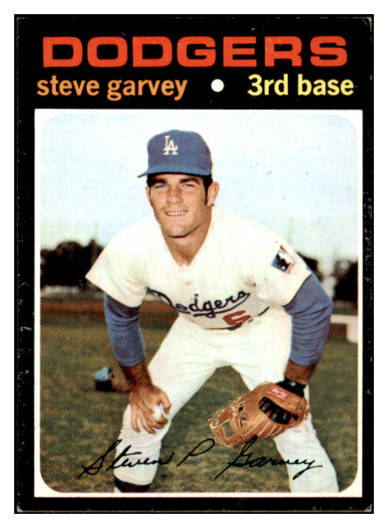 1971 Topps Baseball #341 Steve Garvey Dodgers EX-MT 510628