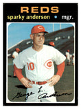 1971 Topps Baseball #688 Sparky Anderson Reds EX-MT 510630