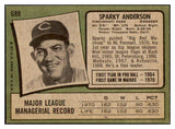 1971 Topps Baseball #688 Sparky Anderson Reds EX-MT 510630