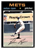 1971 Topps Baseball #513 Nolan Ryan Mets VG-EX 510636