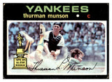 1971 Topps Baseball #005 Thurman Munson Yankees VG-EX 510641